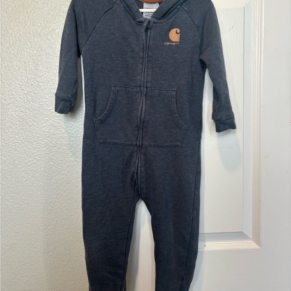 Carhartt Charcoal Gray Kids One Piece